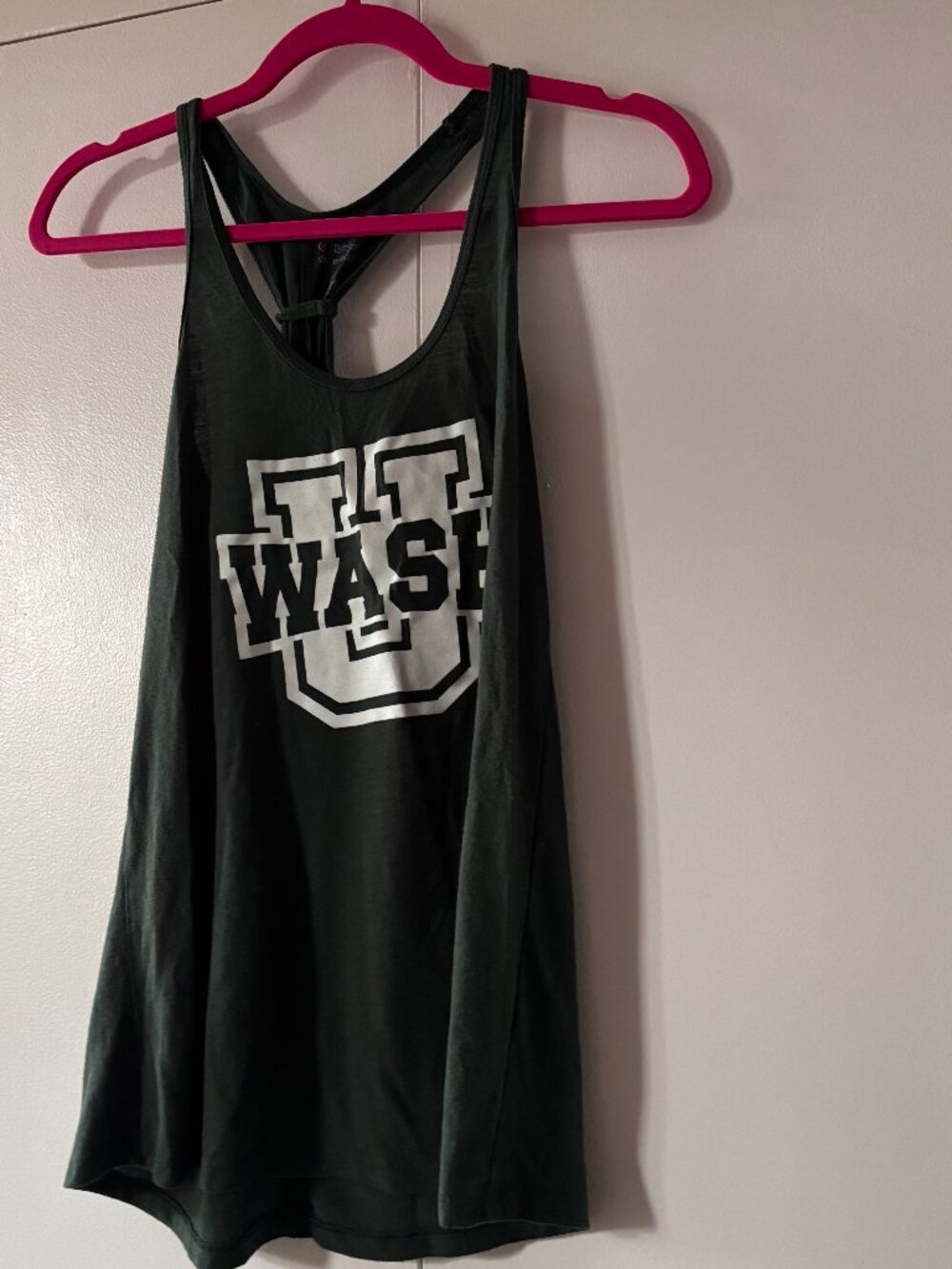 WashU Champion Tank Green Small